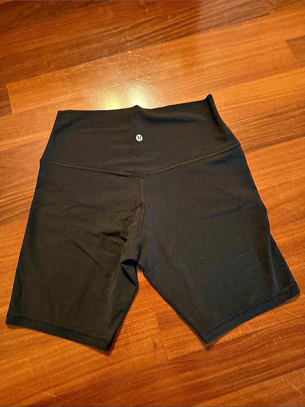 lululemon Wunder Under Black Bike Shorts Size 10